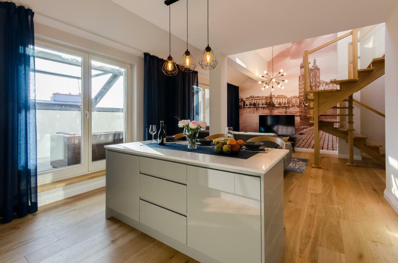 크라쿠프 Kazimierz Penthouse With Private Terrace 아파트 외부 사진
