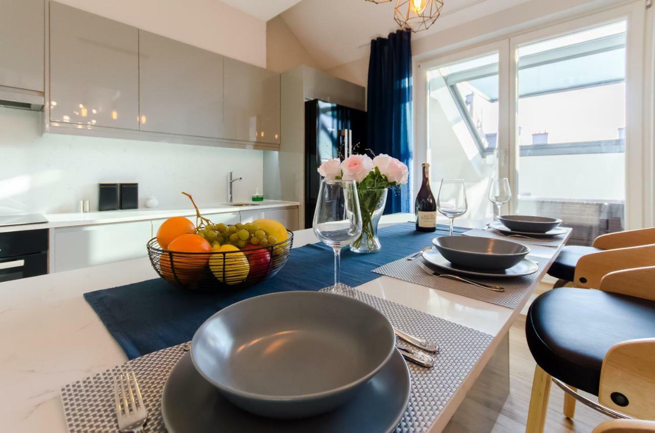 크라쿠프 Kazimierz Penthouse With Private Terrace 아파트 외부 사진