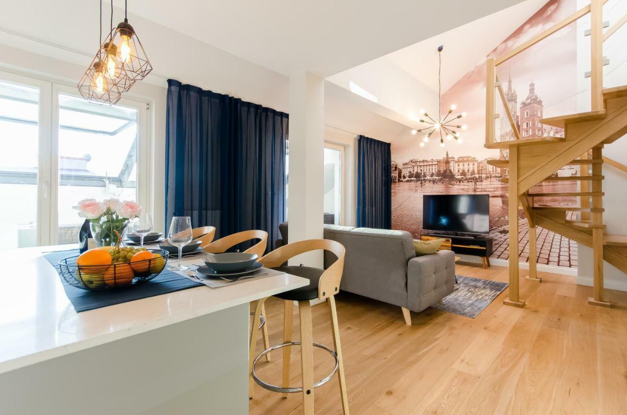 크라쿠프 Kazimierz Penthouse With Private Terrace 아파트 외부 사진