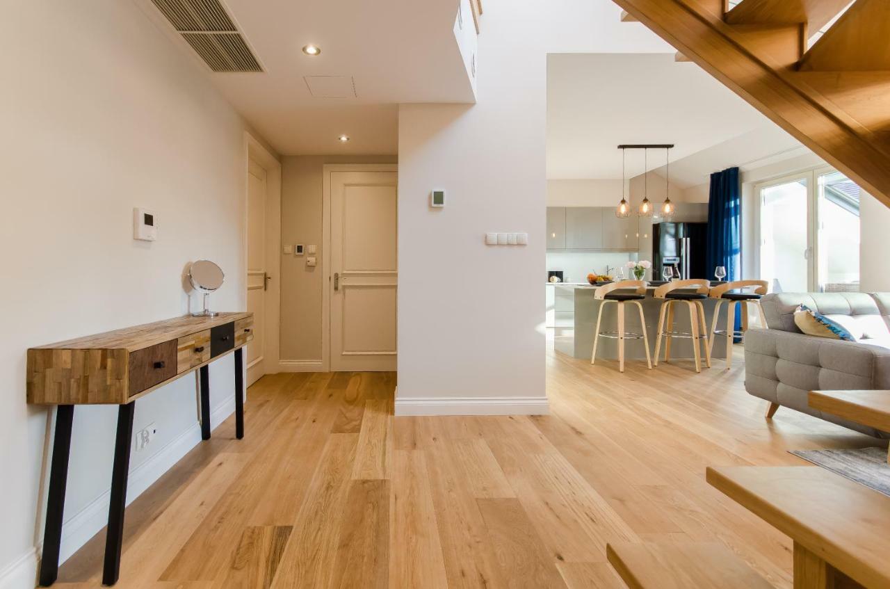 크라쿠프 Kazimierz Penthouse With Private Terrace 아파트 외부 사진