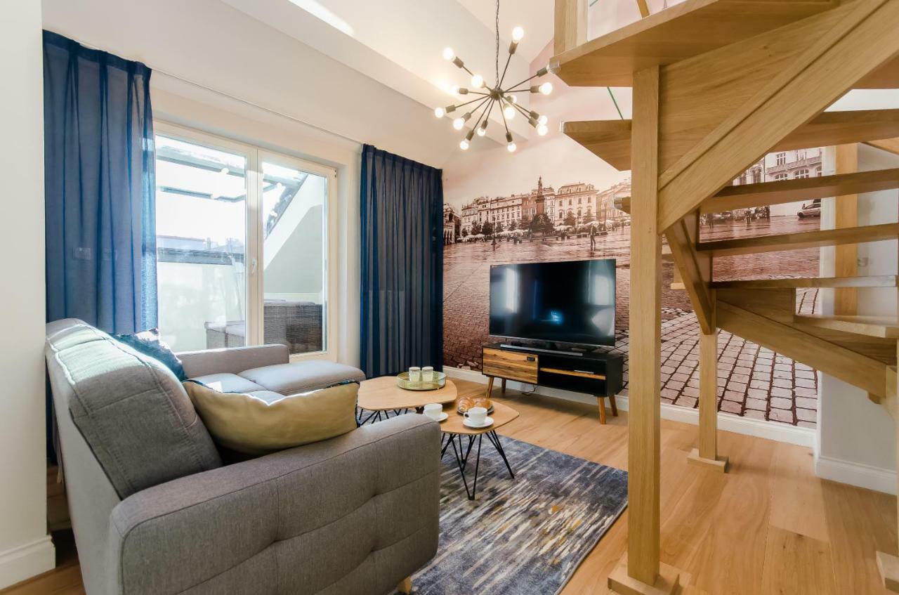 크라쿠프 Kazimierz Penthouse With Private Terrace 아파트 외부 사진