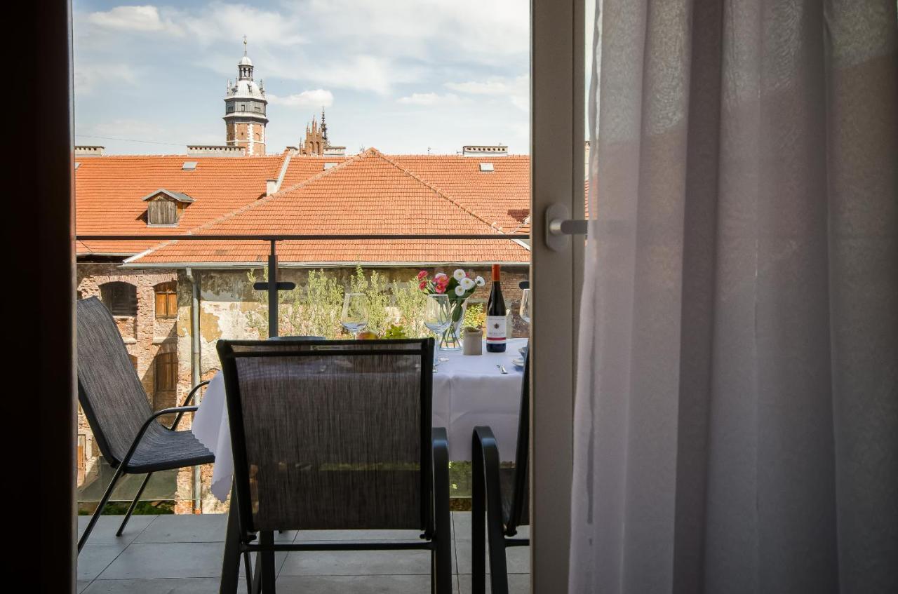 크라쿠프 Kazimierz Penthouse With Private Terrace 아파트 외부 사진