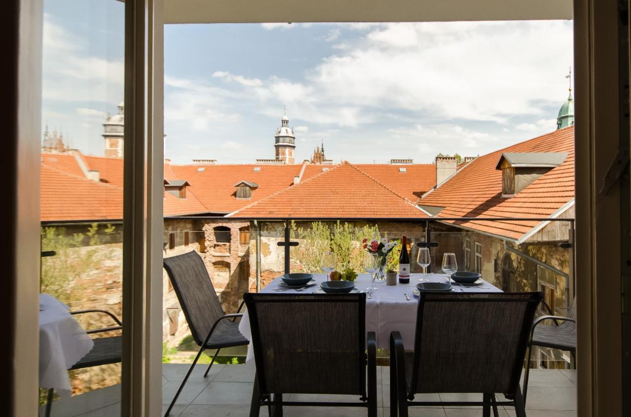 크라쿠프 Kazimierz Penthouse With Private Terrace 아파트 외부 사진